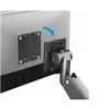 Image de Manhattan - Kit de montage (bras pour moniteur) - pour Écran LCD - ultra résistant - aluminium - noir - Taille d'écran : 17"-57" - montrable sur bureau