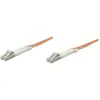 Image de Intellinet Câble de raccordement fibre optique LC/LC multimode OM2 (3 m), Câble réseau