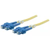 Image de Intellinet 470612 câble de fibre optique 2 m SC OS2 Jaune 470612