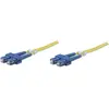 Image de Intellinet Câble de raccordement fibre optique SC/SC monomode OS2 (3 m), Câble réseau