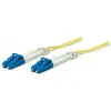 Image de Intellinet 471893 câble de fibre optique 3 m LC OS2 Jaune 471893