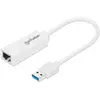 Image de Manhattan Adaptateur USB vers Ethernet (USB, RJ45 (1x)), Adaptateur réseau, Blanc