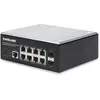 Image de Intellinet Commutateur industriel administrable sur le Web 8 ports Gigabit Ethernet PoE+ avec 2 ports SFP (8 ports), Switch réseau, Noir