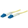 Image de Intellinet 516785 câble de fibre optique 1 m LC OS2 Jaune 516785