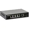 Image de Intellinet Commutateur 5 ports Gigabit PoE+ 1SFP91W (5 ports), Switch réseau, Noir
