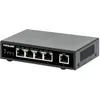 Image de Intellinet Switch Gigabit PoE+ 5 ports (5 ports), Switch réseau, Noir