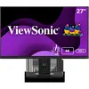 Image de Viewsonic VG2756-4K 68,6cm 27Zoll 16:9 UHD 3840x2160 Frameless SuperClear IPS LED Monitor with 5ms (3840 x 2160 pixels, 27"), Moniteur, Noir