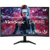 Image de Viewsonic VX2418C (1920 x 1080 pixels, 24"), Moniteur, Noir