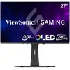 Image de Viewsonic XG272-2K-OLED 68,58cm 27pouces OLED 2560x1440 16:9 0,02ms HDMI DP USB (2560 x 1440 pixels, 27"), Moniteur, Blanc, Noir