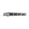 Image de Allied Telesis L2 +M 16 X TX GB POE+ 2 XCOMBO (18 ports), Switch réseau, Gris