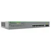 Image de Allied Telesis AT GS950/10PS V2 - Commutateur - intelligent - 8 x 10/100/1000 (PoE+) + 2 x 1000Base-X - de bureau, Montable sur rack, fixation murale - PoE+ (75 W)