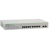 Image de Allied Telesis Switch Websmart Gigabit 8xtpoe+ (10 ports), Switch réseau, Gris