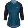 Image de Giro, Femmes, Maillot de cyclisme, W Roust 3/4 Jersey (XS), Bleu, XS
