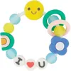 Image de Bracelet de dentition de l'amitié - INFANTINO - 316773 - Silicone - I love You Je t'Aime