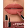 Image de M·A·C Powder Kiss Liquid Lipcolour 975 Ruby Boo (Bleu-Rouge Vif) - 5 ml 997 Over The Taupe