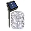 Image de 1 Set LED Guirlande Lumineuse Électrosolaire et Étanche avec 200 Lampes pour l’Espace Extérieur 20 m - Blanc