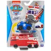 Image de Pack camion de pompiers et véhicule True Metal  Pat Patrouille