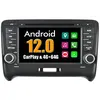 Image de Autoradio CarPlay Multimédia RoverOne Android 12 4Go RAM 64Go ROM GPS pour Audi TT MK2 2006- 2014