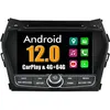 Image de Autoradio CarPlay Multimédia RoverOne Android 4Go RAM 64Go ROM GPS pour Hyundai IX45 Santa Fe 2013+