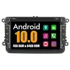 Image de Autoradio Multimédia RoverOne Android 10 4Go RAM 64Go ROM GPS CarPlay pour Volkswagen VW Skoda Seat RNS510 RCD510 RNS810