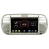 Image de Autoradio RoverOne Android 10 2Go RAM 16Go ROM Argent pour Fiat 500 Abarth 2007 - 2013