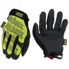 Image de Mechanix Wear, Gants de protection, Gants MECHANIX ORIGINAL HI-VIZ jaune taille L. Velcro, similicuir, TrekDry, réfléchissants. (L)