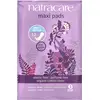 Image de Natracare, serviette hygiénique maxi, housse en coton biologique, super, 12 paquets pink