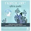 Image de Natracare, serviette ultra, couverture en coton biologique, super, 12 paquets white