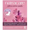 Image de Natracare, Serviette Ultra Extra, Couverture en Coton Biologique, Longue, 8 Pièces pink