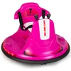 Image de CostwayAuto-Tamponneuse Electrique 360° pour Enfants Télécommande 2.4G Contours Anti-Chocs pour Garçon et Fille 3-8 Ans Rose