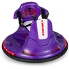 Image de CostwayAuto-Tamponneuse Electrique 360° pour Enfants Télécommande 2.4G Contours Anti-Chocs pour Garçon et Fille 3-8 Ans Violet