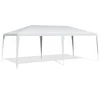 Image de CostwayTonnelle de Jardin Pliant 3 m x 6 m Tente de R ©ception Dessus Imperm ©able Recouverte de Tissu PE pour F  tes Commercial