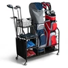 Image de CostwaySupport de Rangement pour Sac de Golf avec Roues Universelles