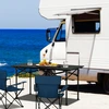 Image de CostwayTable de Camping Pique-Nique Pliante en Aluminium 95x55x50 CM Table de Jardin Pliable 4 à 6 places avec Sac de Transport Noir