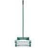 Image de CostwayAérateur à Gazon Roulant de 46 cm Scarificateur Manuel à Pointes Rotatives avec Large Écran de Protection Longue Poignée 46 x 15 x 127 cm Vert