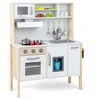 Image de Giantex Cuisine Enfants en Bois avec 18 Accessoires, pour Enfants de 3-6 Ans, 72x30x90 cm