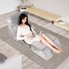 Image de CostwayLot de 7 Coussins de Lecture pour Canapé et Lit Coussin Orthopédique Confortable et Doux avec Housse Amovible Coussins de Coin Support