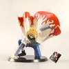 Image de Figurine Naruto quatre générations vague fengshuimen modèle fait main 14cm avec tapis de souris Naruto