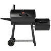 Image de Barbecue Charbon De Bois Char-griller Smokin Pro Offset Grill Et Smoker