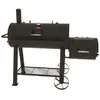 Image de Barbecue Compétition pro Offset Smoker & grill - noir - 132 x 168 x 84cm - de chez Char-Griller