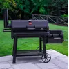 Image de Barbecue Grand Champ Offset Smoker - noir - 145 x 180 x 80 cm - de chez Char-Griller