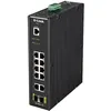 Image de D-Link DIS 200G-12S - Commutateur - Géré - 10 x 10/100/1000 + 2 x SFP - Montage sur rail DIN, fixation murale - CA 120/230 V / CC 46 - 54 V