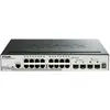Image de D-Link Switch Gigabit Stack 52 ports Smart Managed PoE+ 4x 10G (48 ports), Switch réseau, Noir
