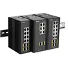 Image de D-Link DIS 300G-8PSW - Commutateur - Géré - 4 x 10/100/1000 (PoE+) + 2 x 10/100/1000 + 2 x 100/1000 SFP - Montage sur rail DIN, fixation murale - PoE+ (120 W)