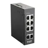 Image de D-Link DIS 100E-8W - Commutateur - non géré - 8 x 10/100 - Montage sur rail DIN, fixation murale - Tension CC