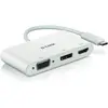 Image de D-Link DUB-V310 (USB-C, 3 ports), Station d’accueil + hub USB, Blanc