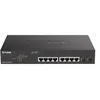 Image de D-Link DGS 1100-10MPV2 - Commutateur - intelligent - 8 x 10/100/1000 (PoE) + 2 x Gigabit SFP - Montable sur rack - PoE (130 W)