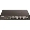 Image de D-Link D-LINK 18-Port PoE+ Gigabit Smart Managed Switch (18 ports), Switch réseau, Noir