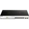 Image de D-Link DGS-1210-10MP:10Port SmartSwitch (10 ports), Switch réseau, Noir