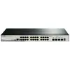 Image de D-Link DGS-1510-28X Smart Managed Gigabit Stack Switch 4x 10G (28 ports), Switch réseau, Noir